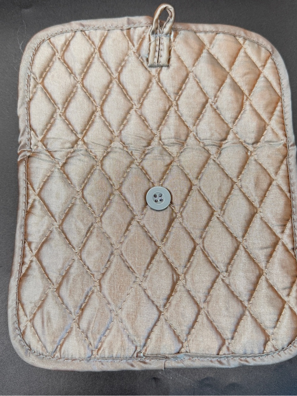 Lot Of 5 Brighton Quilted Jewelry Pouch Your True Color Womens Silver Travel Bag - Picture 3 of 4